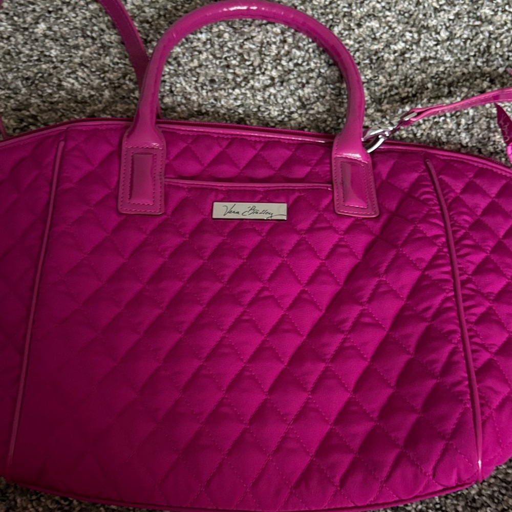 Vera Bradley Fuchsia Quilted Bag
